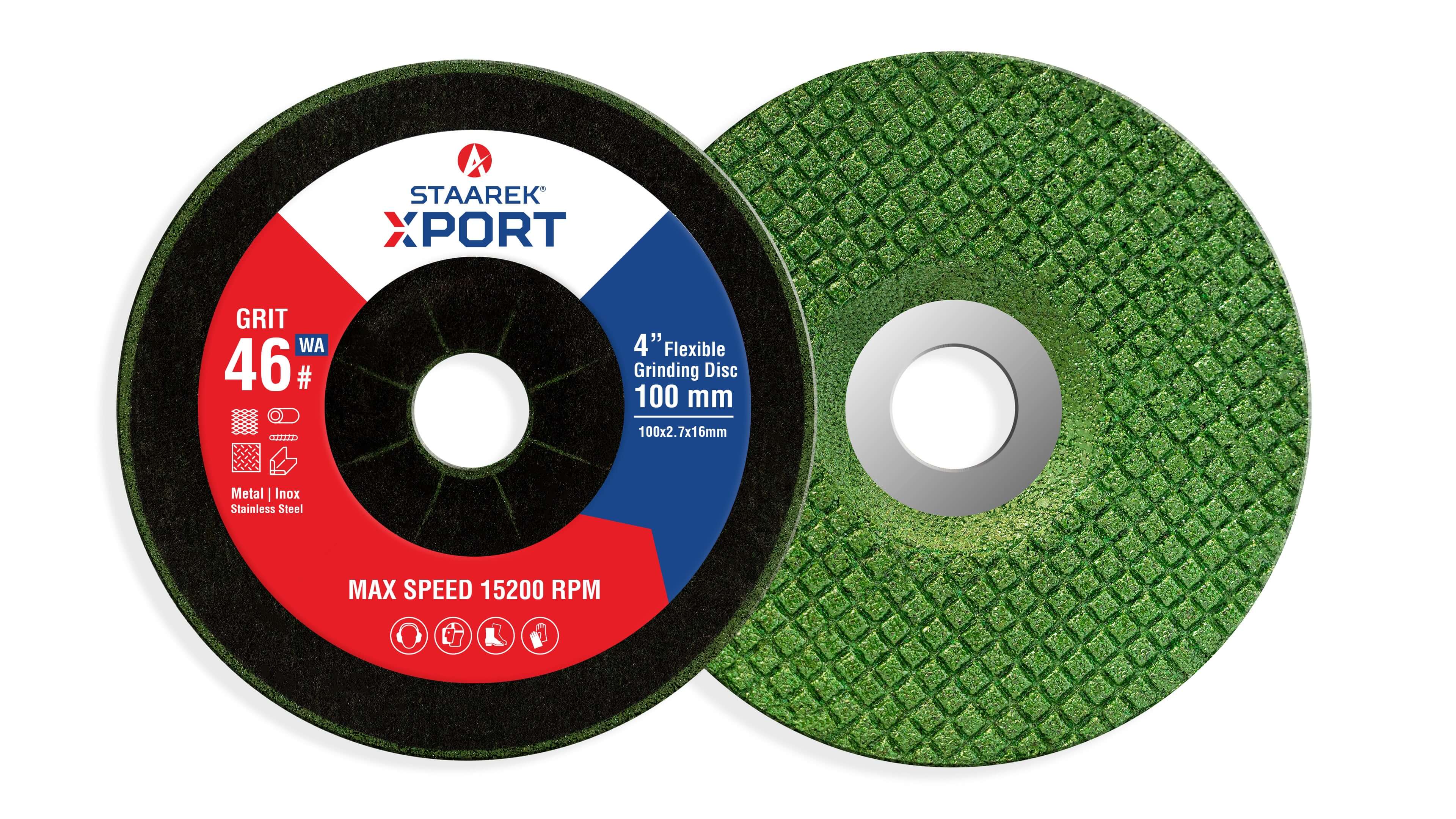 STAAREK EXPORT FLEXIBLE GRINDING DISC-WA WHEEL